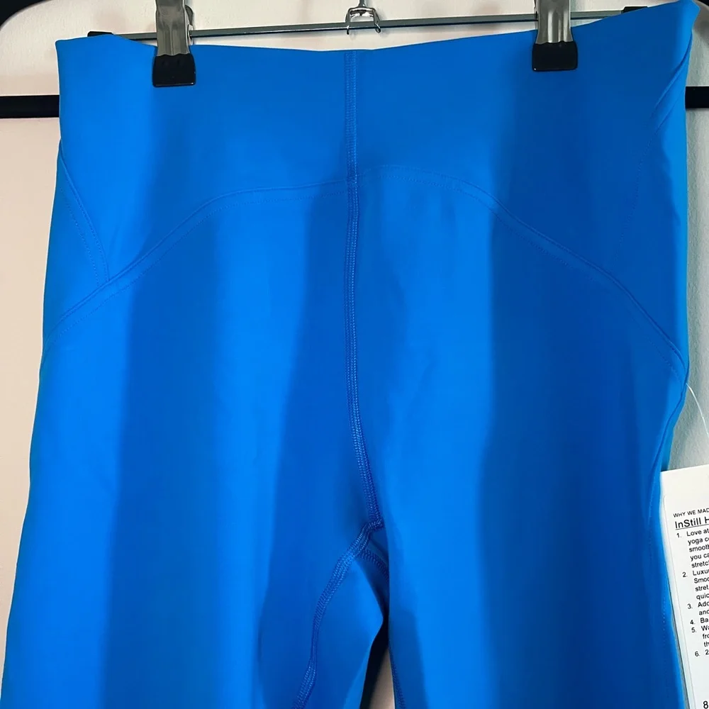 Lululemon InStill HR Tight 25” Size 8 Pool Blue Lulu Leggings High Rise NWT RARE - Picture 9 of 11